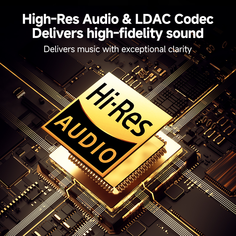 ANC Wireless Headphones, Noise Cancelling Hi-Res Spatial Audio Earphone with LDAC Bluetooth