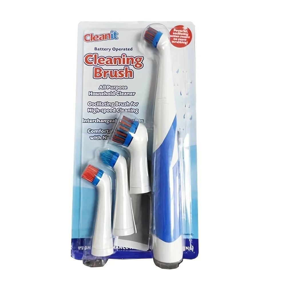 Professional 4 in 1 Compact Electric Cleaning Brush