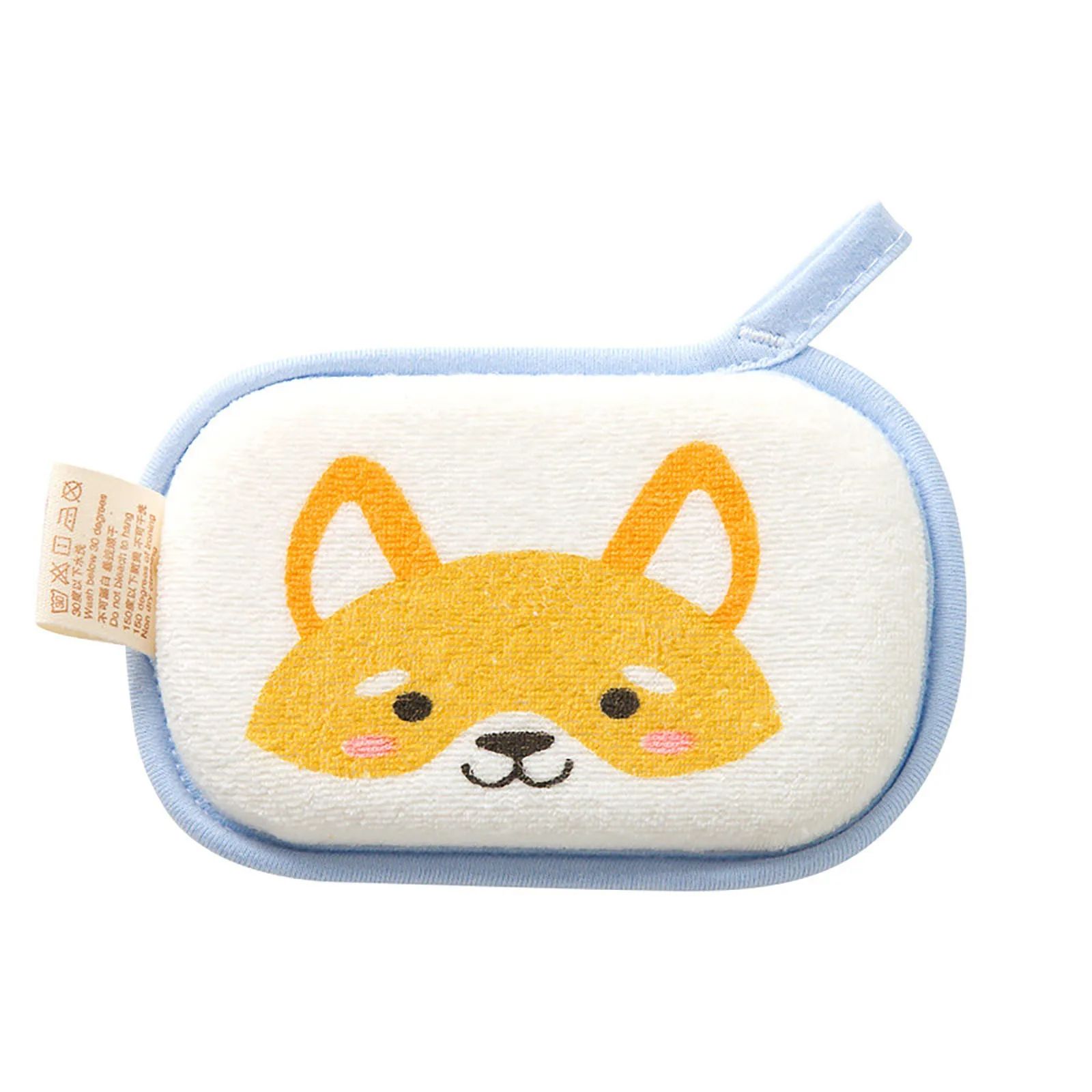 Cute Elephant Baby Bath Sponge Soft Cartoon Shower Brush Gentle Infant Bath Towel