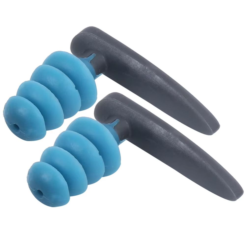 2PCS Waterproof Diving Earplugs – Professional Elastic Soft Earplugs for Swimming & Diving