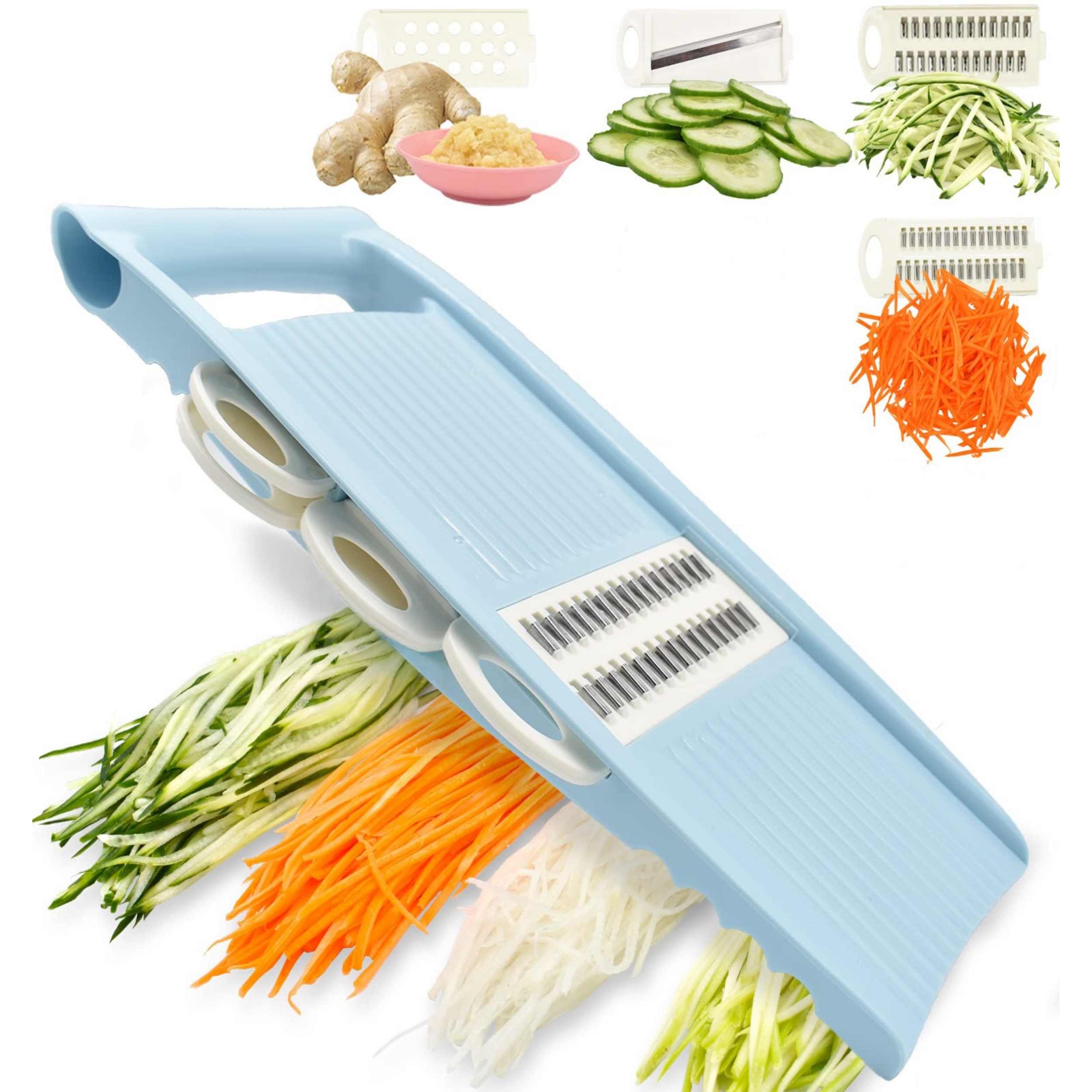 Vegetable Fruit Slicer Manual Kitchen Chopper Multifunctional Food Grater & Veggie Dicer for Efficient Meal Prep