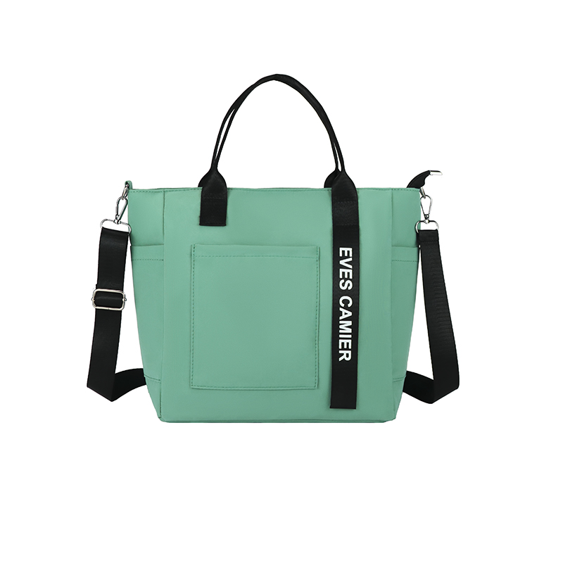 Large Capacity Nylon Fabric Shoulder Bag, Casual Versatile Crossbody Tote Bag for Commuting and Daily Use