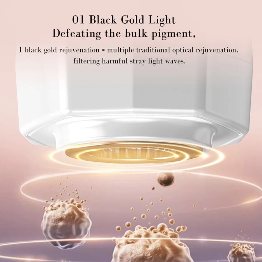 2 in 1 Skin Rejuvenation Device with DPL Milk Light and Anti Wrinkle Care