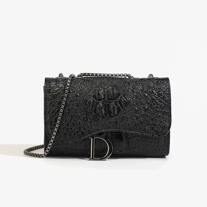 Luxury Womens Crossbody Handbag with Sequined Design Chain Shoulder Messenger Purse