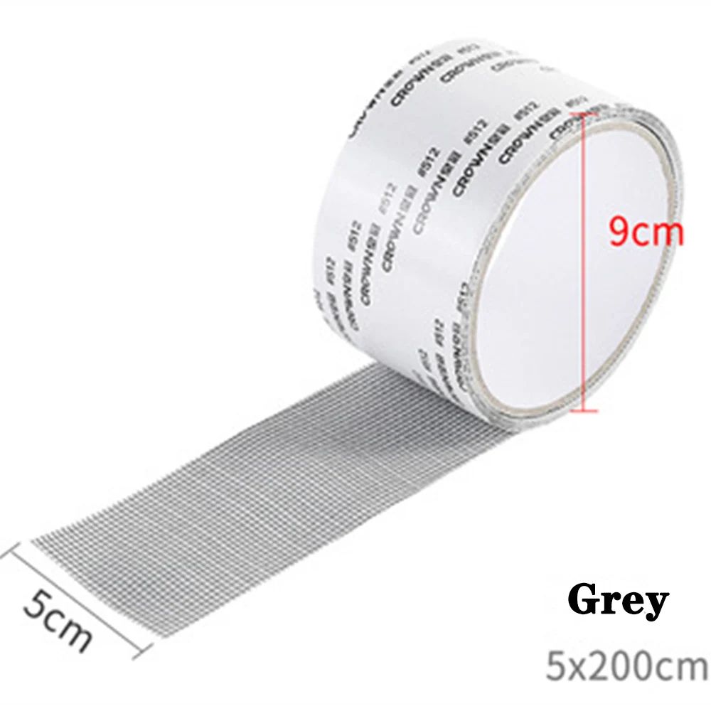 Waterproof Window Screen Repair Tape – Self-Adhesive Mesh Patch to Keep Insects Out