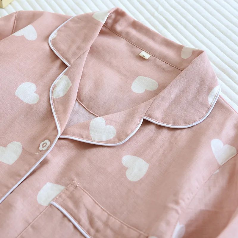 Women 100 Percent Cotton Long Sleeve Pajama Set