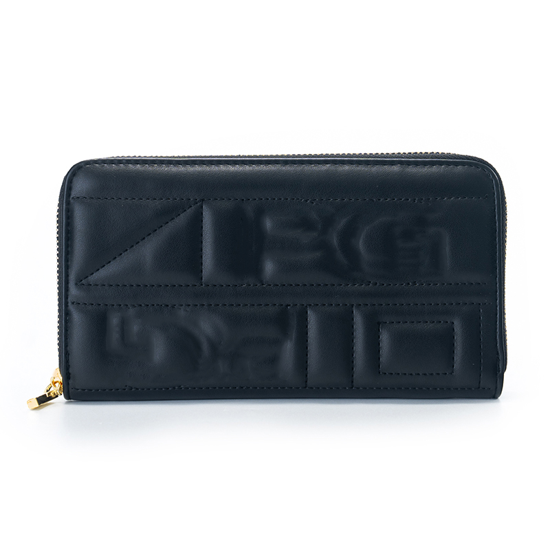 Womens Compact Wallet Card Bag With Letter Print