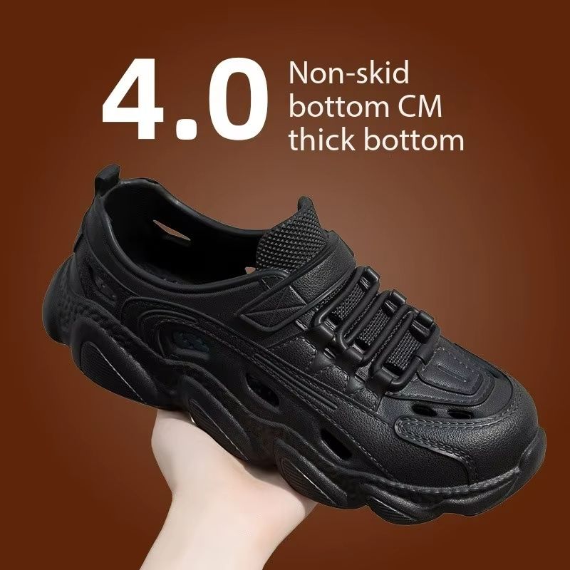 AquaGlide Quick-Dry EVA Travel & Beach Sandals – Lightweight, Non-Slip Men's Slippers