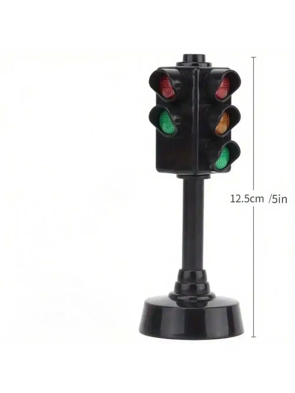 Kids Traffic Light Toy Educational Mini Traffic Sign Set