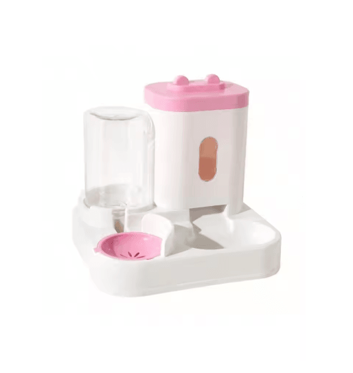 Automatic Cat Water Dispenser & Gravity Pet Feeder Spill Proof Large Capacity Design