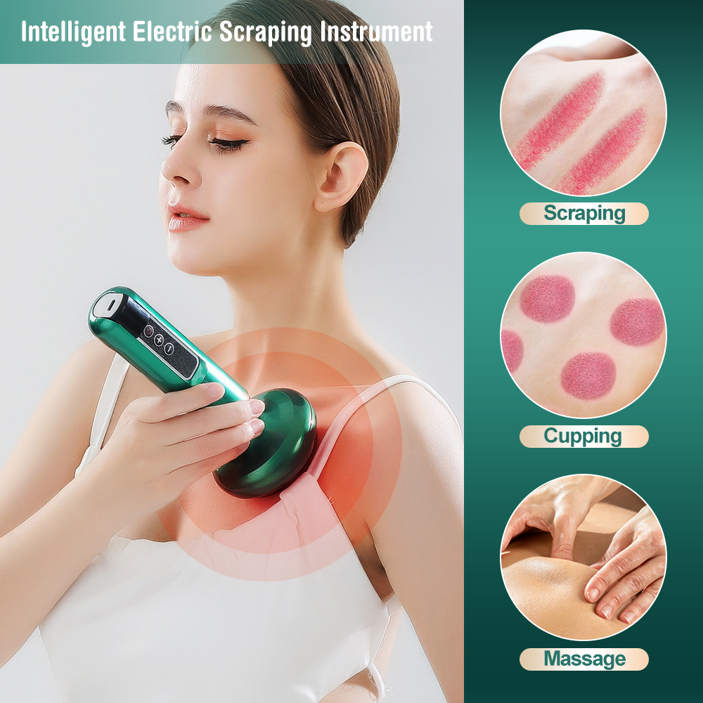 Infrared Electric Cupping Massager, Vacuum Suction GuaSha for Cellulite Reduction & Body Sculpting
