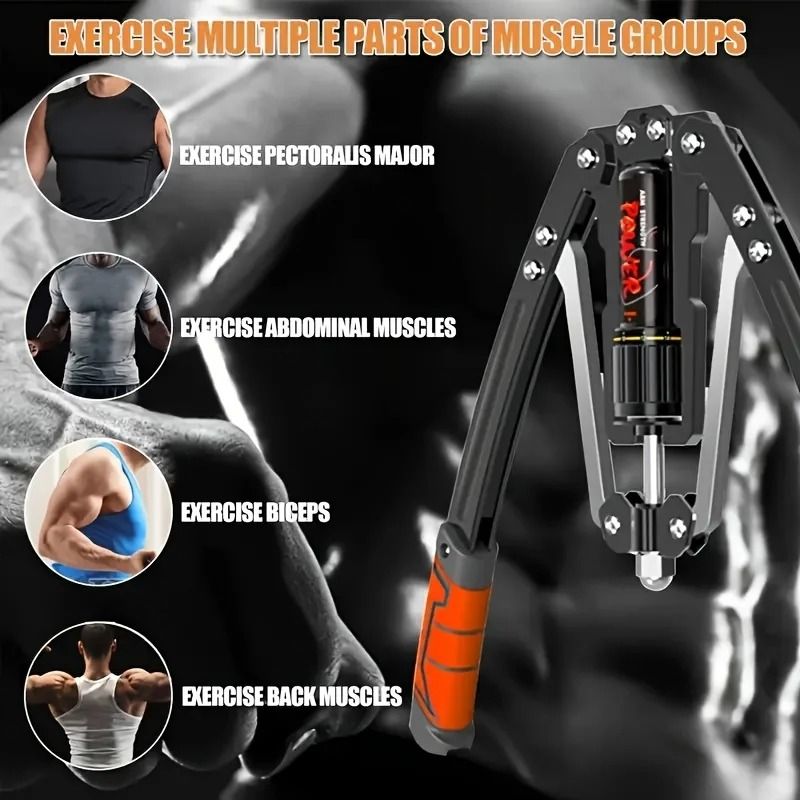 Adjustable Hydraulic Arm Exerciser Strength Trainer