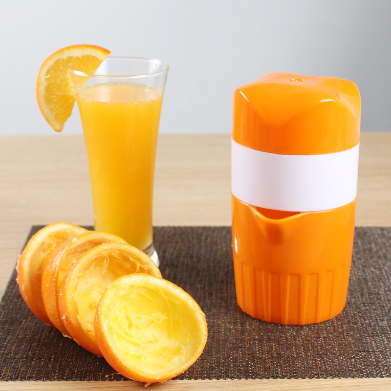 Large Caliber Manual Citrus Juicer & Portable Fruit Squeezer Cup