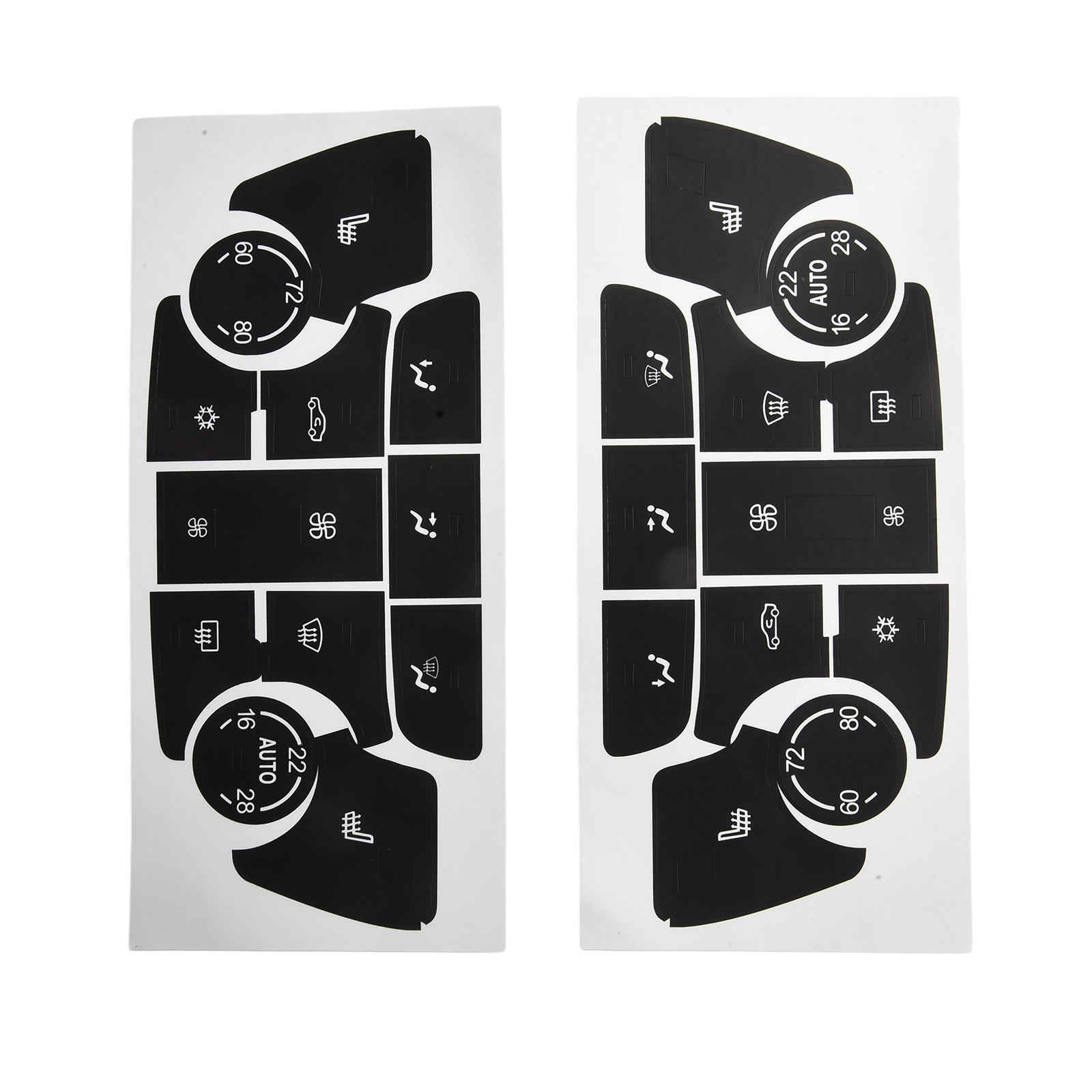 Repair Automotive Parts for Buick Verano and Encore Car Climate Control Button Decals