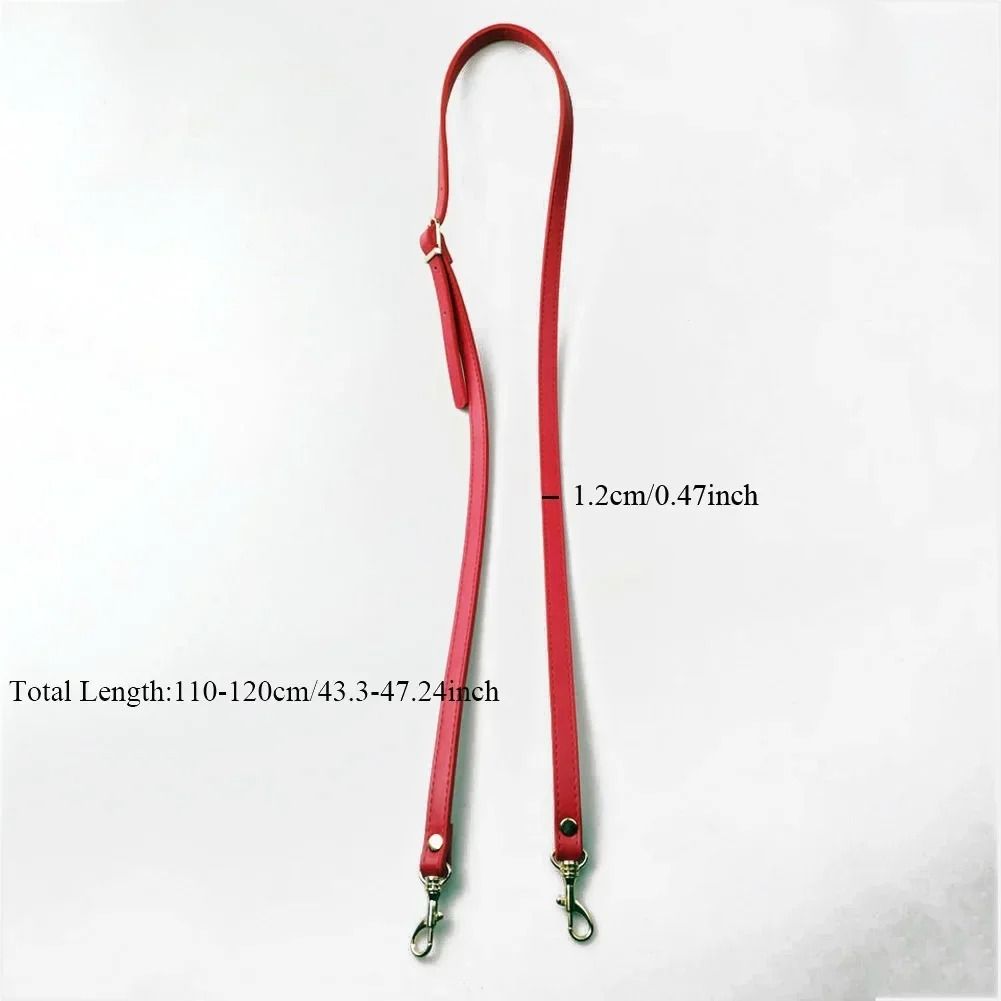 Adjustable Leather Crossbody Strap DIY Handbag Replacement Belt