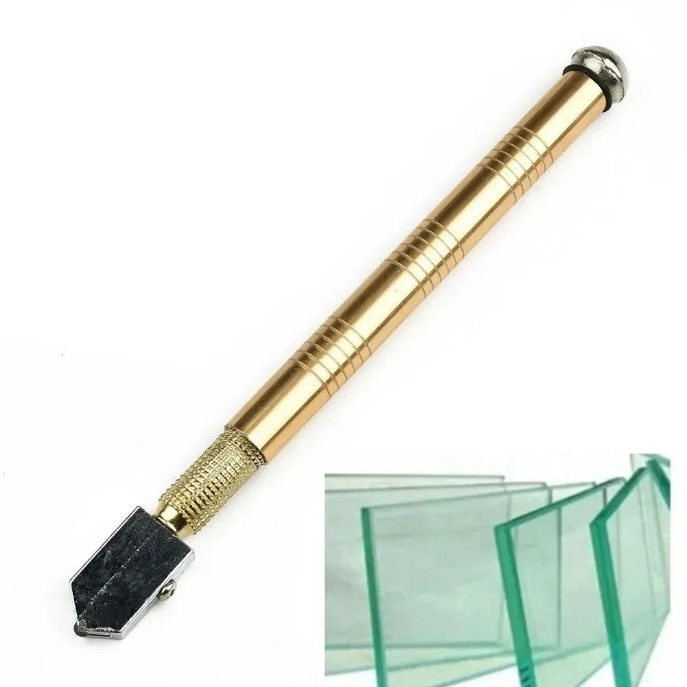 Diamond Glass Cutter Tool with Anti Slip Handle for Mirror and Glass Cutting