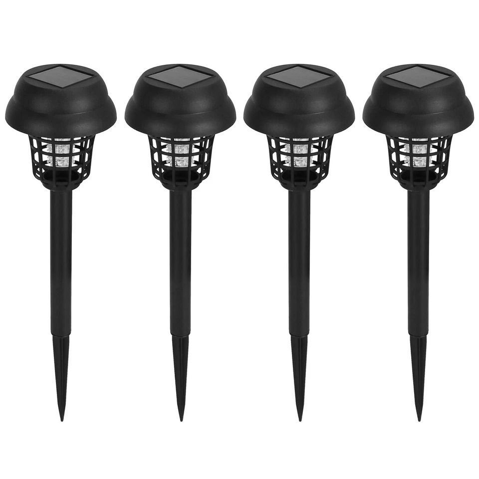 Solar Mosquito Zapper, Bug Zapper Torch, Outdoor Insect Killer, LED Outdoor Zapper Tool, Solar Powered Mosquito Killer