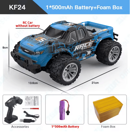 ZWN RC Off Road Car 1 16 1 20 Scale 2.4G Remote Control Climbing Vehicle with LED Lights