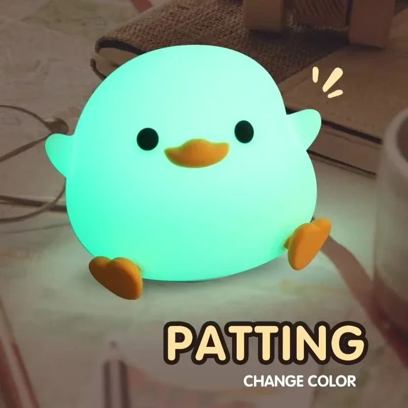 Rechargeable DoDo Duck Silicone Night Light