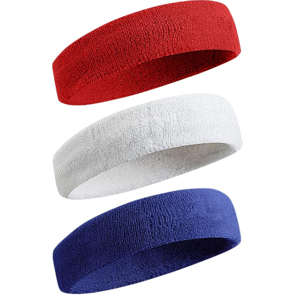 Moisture-wicking Sweatband, Non-Slip Sweatproof Sports Headbands for Men and Women, Tennis, Basketball, Fitness Gear