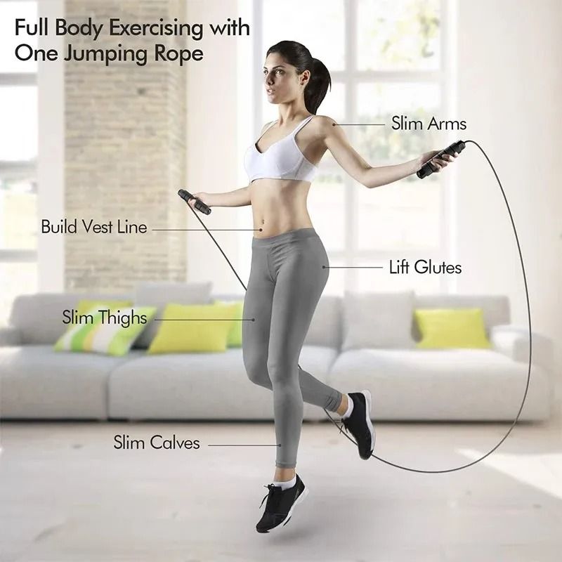 Tangle-Free Speed Wire Jump Rope