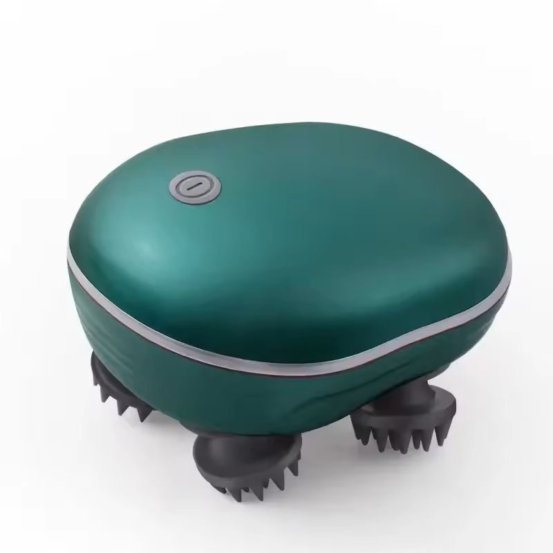 Electric Scalp Massager with Red Light Therapy