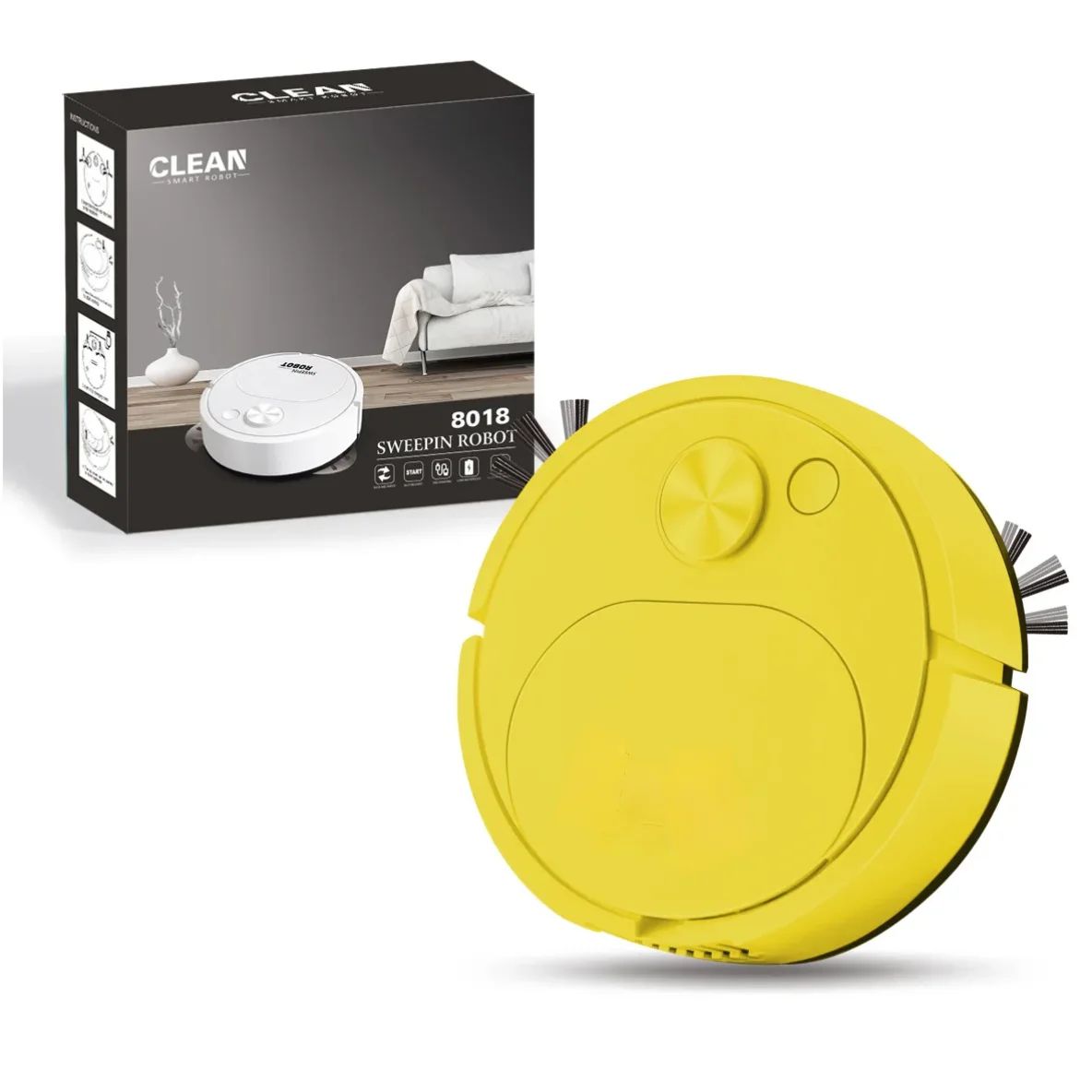 Smart 3 in 1 Robot Vacuum Cleaner with Mopping