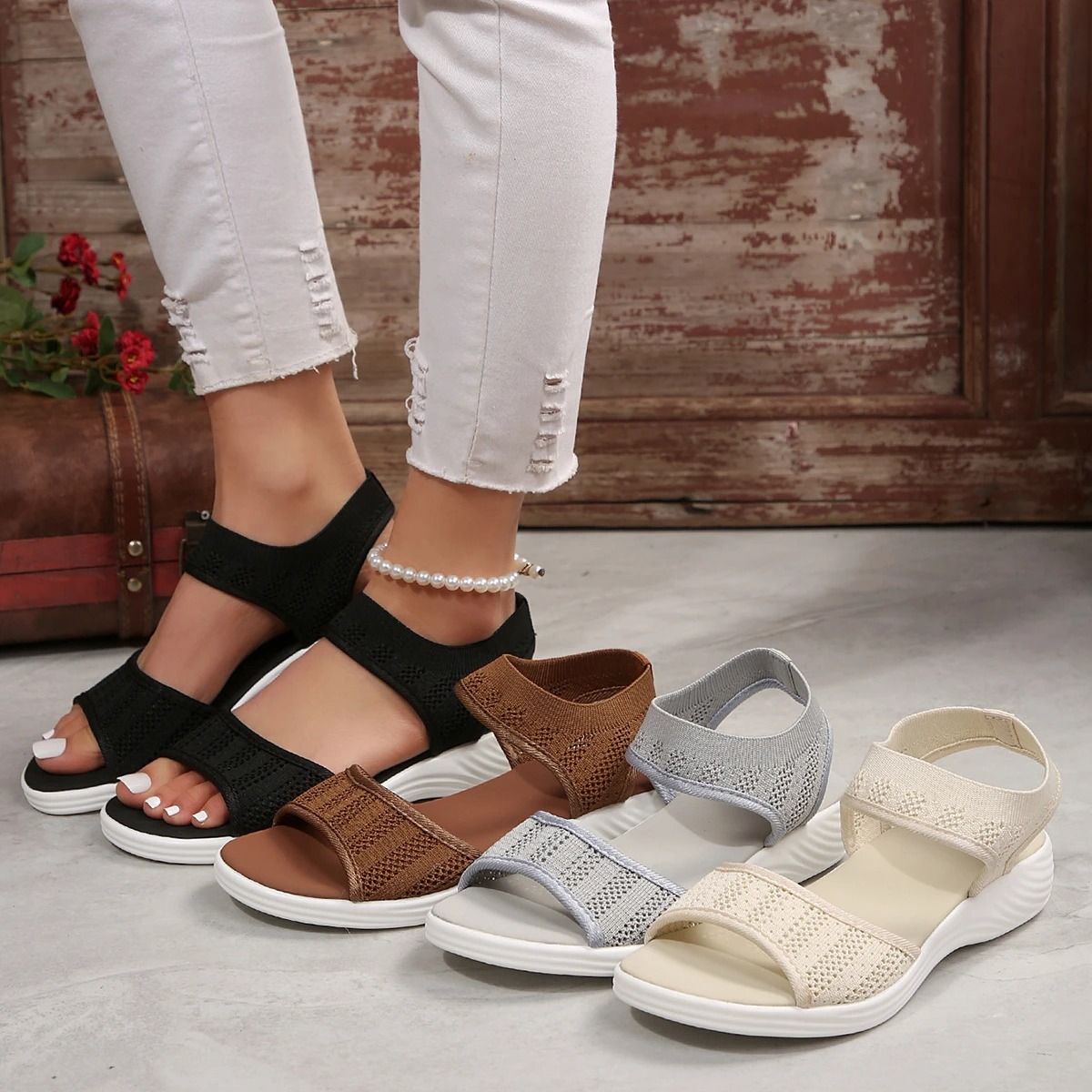 Womens Mesh Summer Sandals