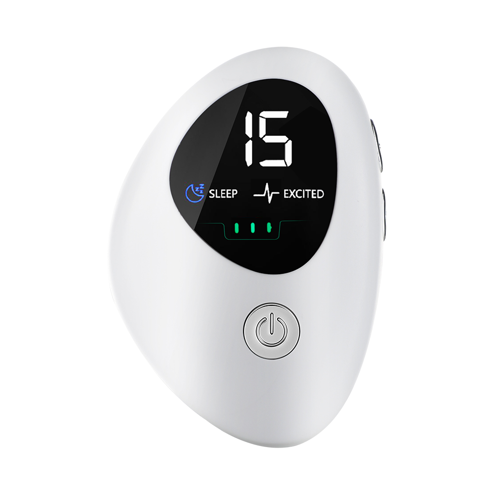 Pulse Stimulation for Anxiety & Insomnia, Handheld Sleep Aid Massage Device with Intelligent, Relief Nerve Soothing Tech