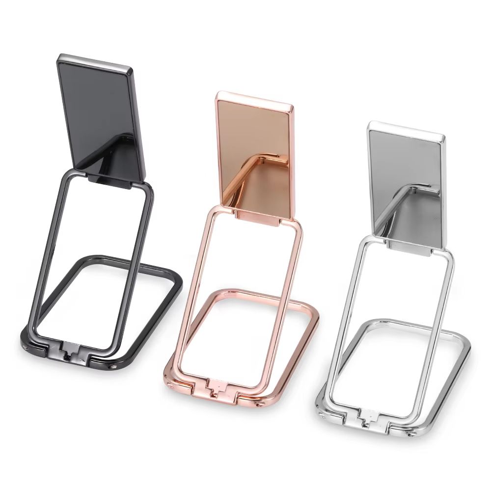 360° Rotation Ultra-Thin Adjustable Phone Holder Ring Foldable Metal Kickstand