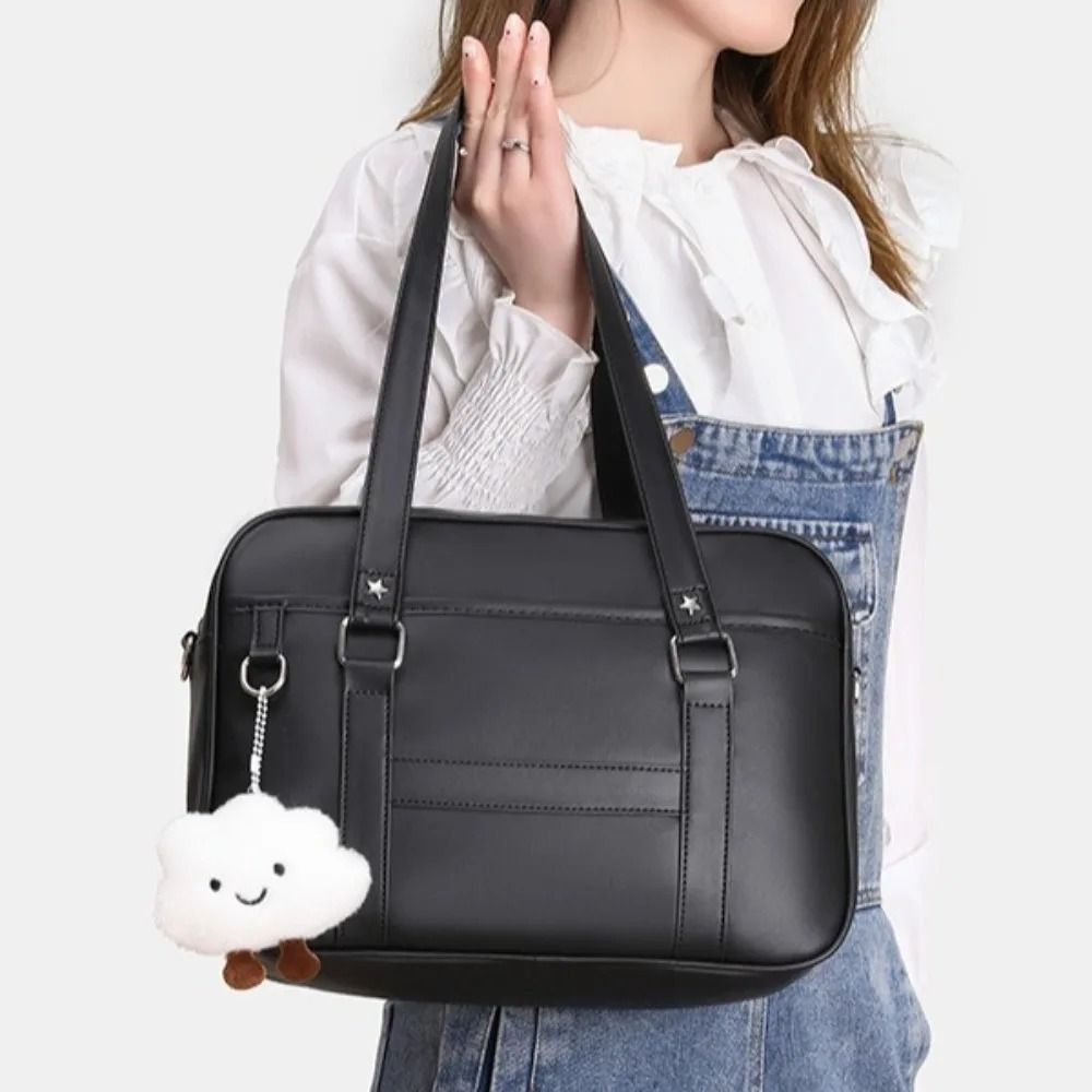 Japanese Style JK Handbag – PU Leather Student Shoulder Bag – High-Yield Logistical Interaction Hub