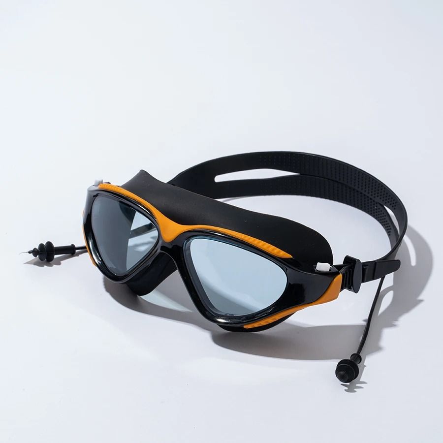 Anti Fog UV Protection Swim Goggles with Adjustable Silicone Strap