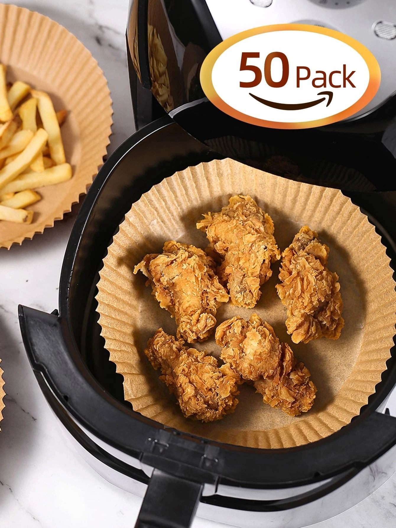 Square Air Fryer Disposable Paper Liners