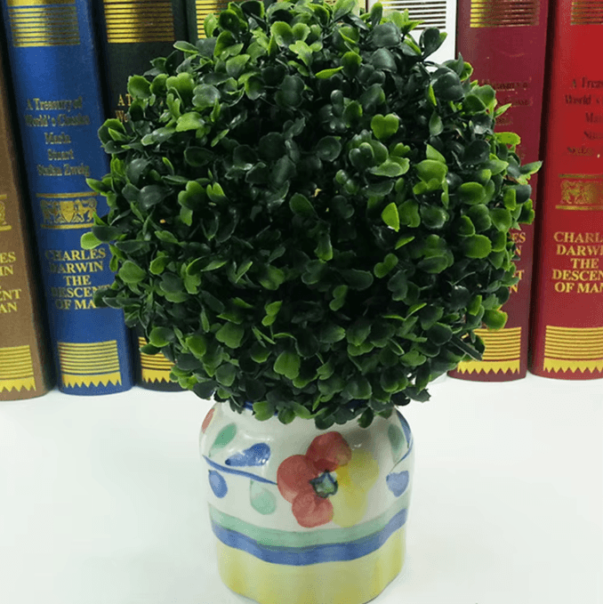 Eco-Friendly Artificial Plant Ball – Realistic Faux Boxwood Decor for Indoor & Outdoor Styling