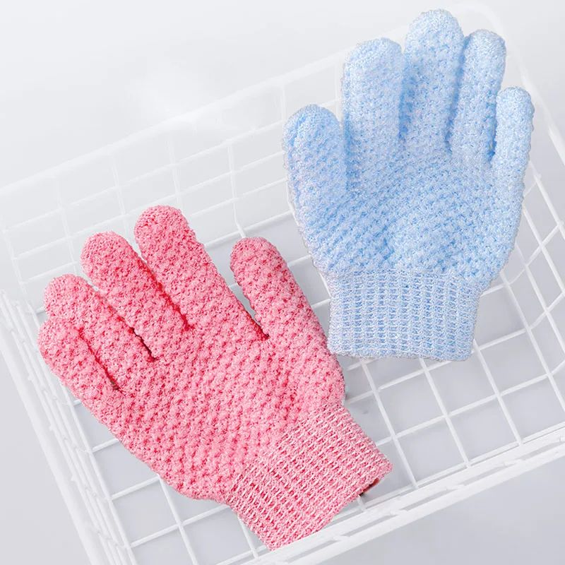 Exfoliating Bath Foam Glove for Deep Cleaning & Peeling – Shower Washcloth