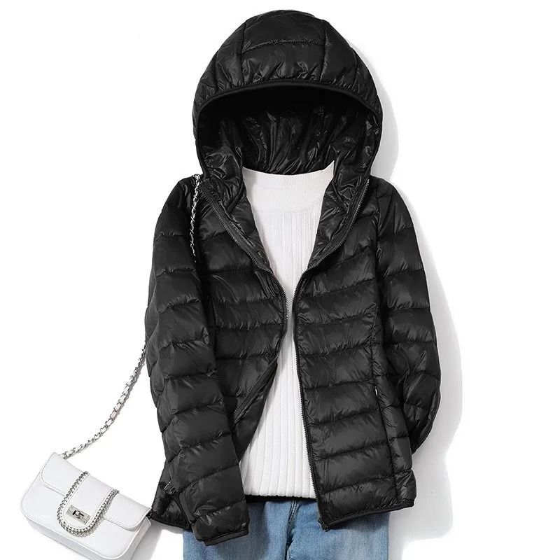 Womens Sweet Style Ultralight Packable Puffer