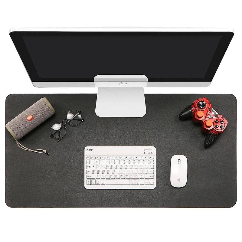 PU Leather Desk Protector Mat Large Waterproof Office Desk Pad Mouse and Keyboard Cover
