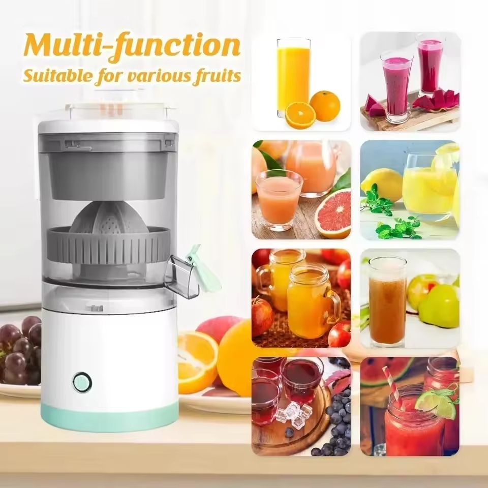 Portable USB Rechargeable Electric Juicer Cup for Fresh Citrus and Fruit Juice