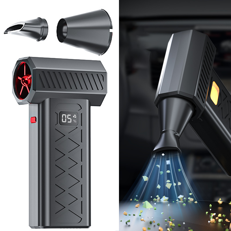 Portable Violent Fan Powerful Air Blower with LED Display, Speeds Turbo Jet Blower