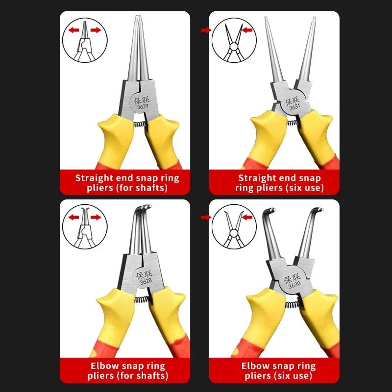 BAOLIAN Multifunctional Circlip Pliers