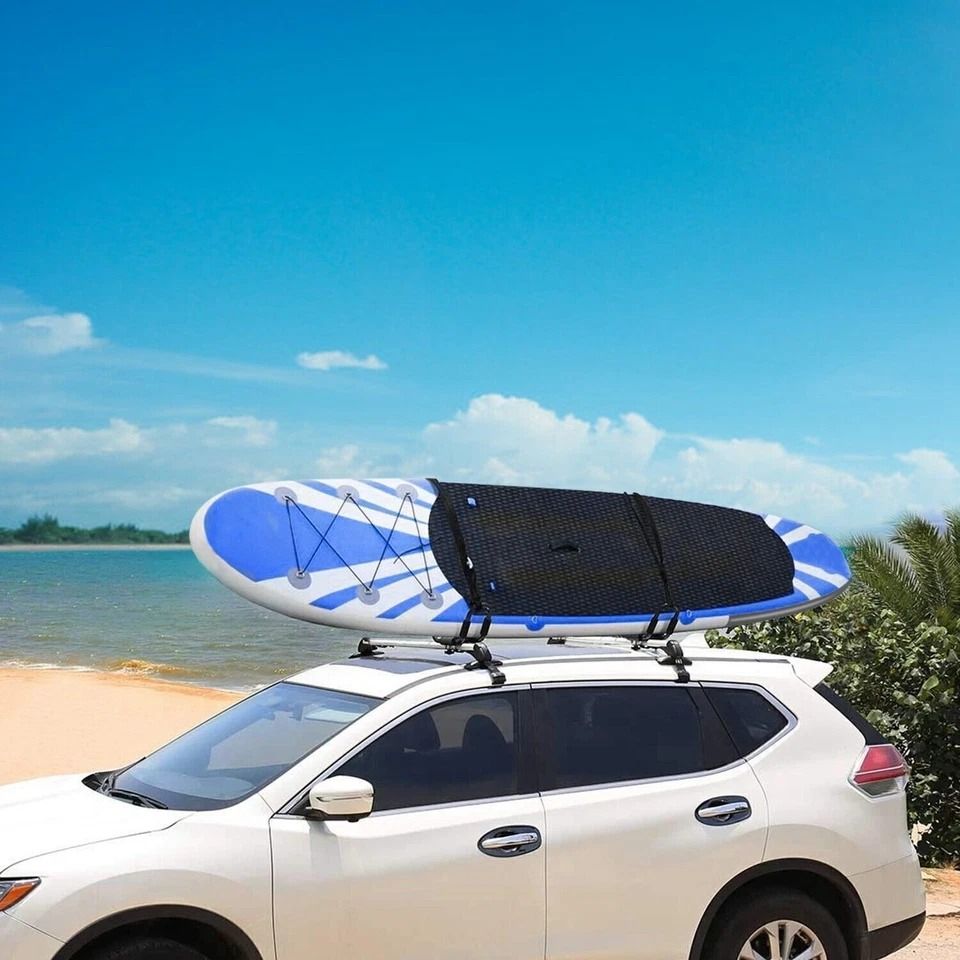 Heavy Duty Kayak Carrier, Load Capacity, Universal Boat Car Roof Mount J-Bar Rack, Kayak, Canoe, Paddle Board