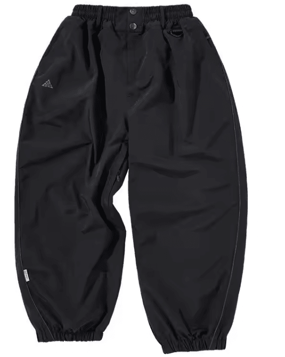 Unisex Waterproof Ski Pants – Loose Fit, Wear-Resistant Double-Layer Snow Pants