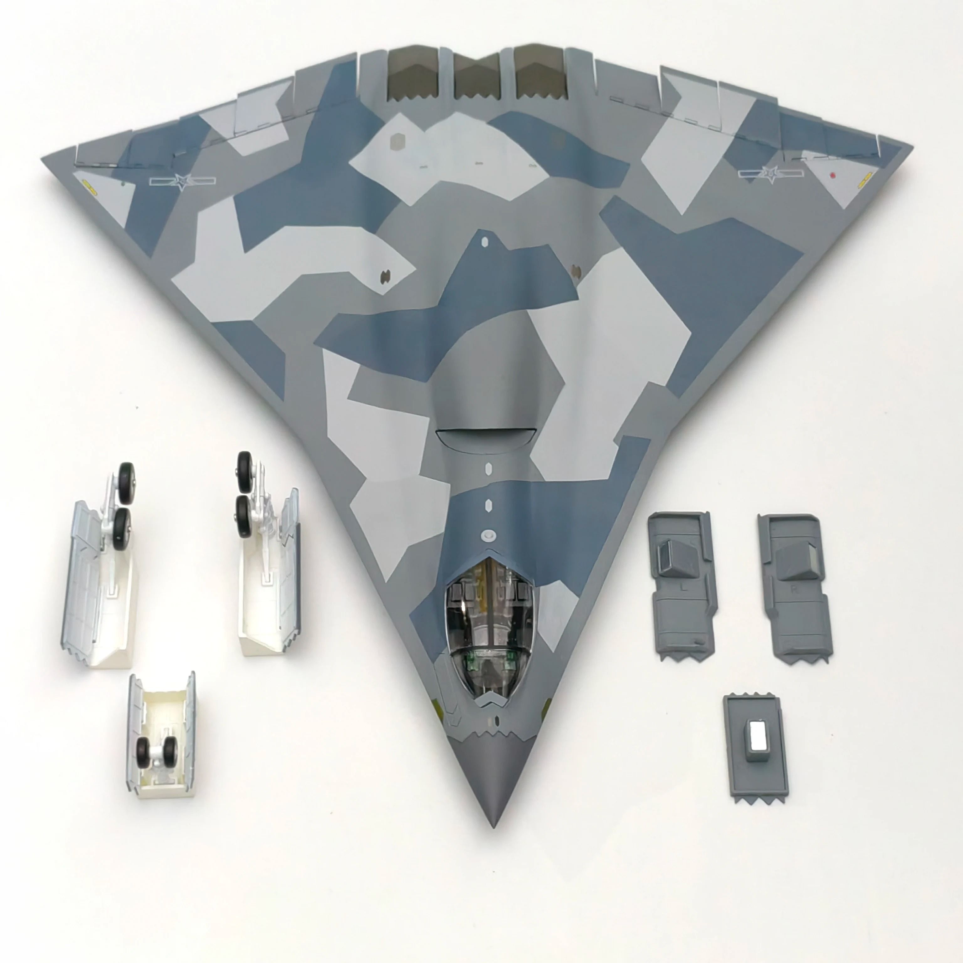 J-36 Stealth Interceptor | 1/72 Scale Precision Die-Cast Model | Executive Gallery & Aviation Sanctuary Decor