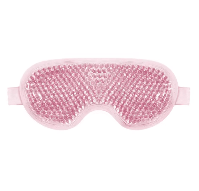 CoolEase Gel Cooling Face and Eye Mask Hot Cold Compress Pack