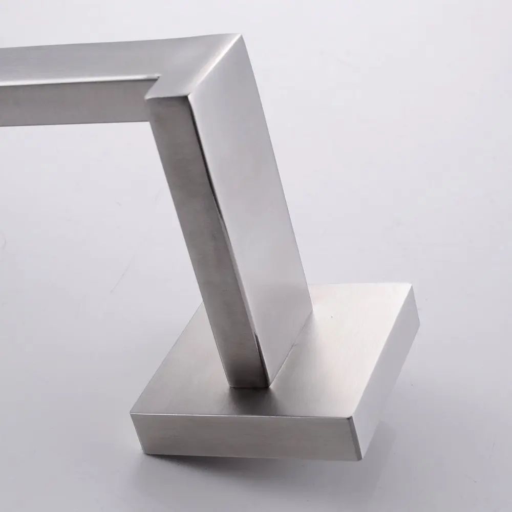 Brushed Steel Bathroom Hardware Set