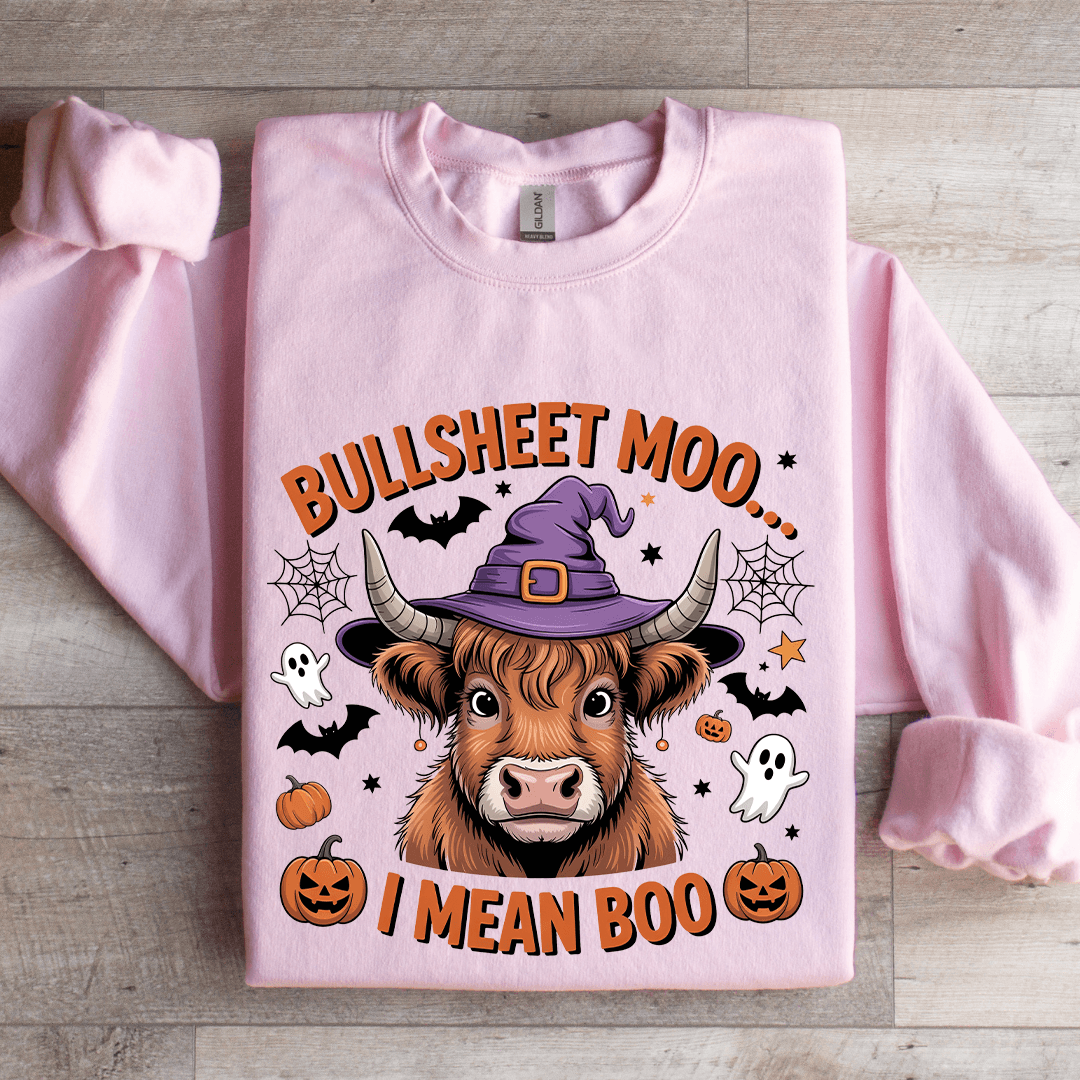 Bullsheet Moo I Mean Boo Sweatshirt