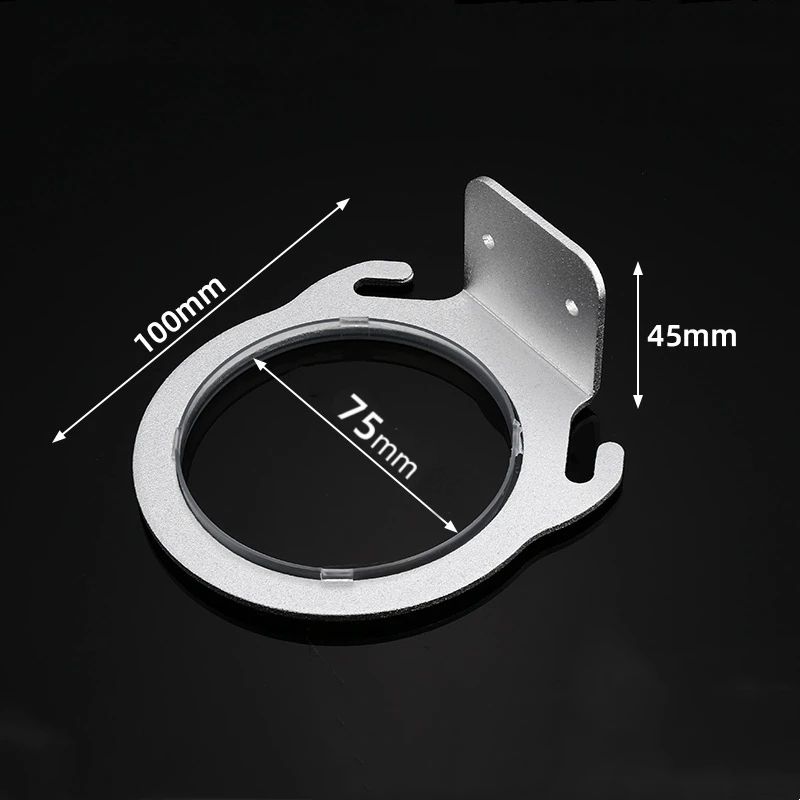 Space Aluminum Wall Mounted Hair Dryer Holder