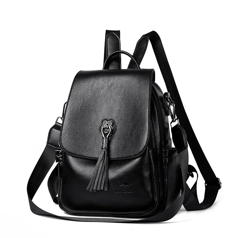 Genuine Leather Casual Commuter Back Pack