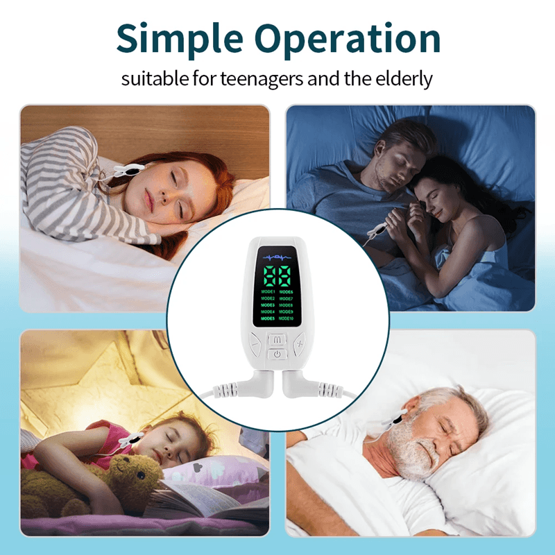 SlumberEase 10Mode CES Microcurrent Sleep Aid Device