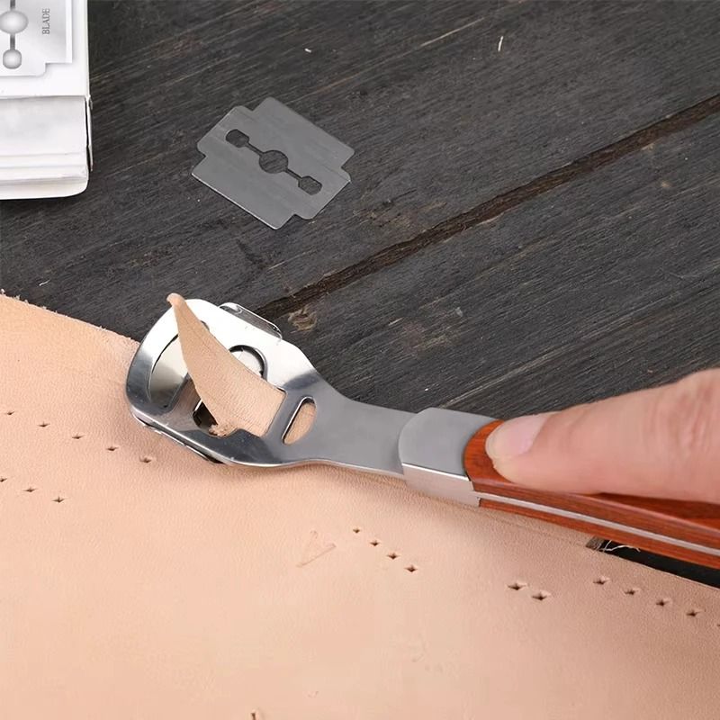 Leather Skiving & Edge Thinning Tool